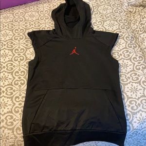 Mens size Small sleeveless Jordan Hoodie